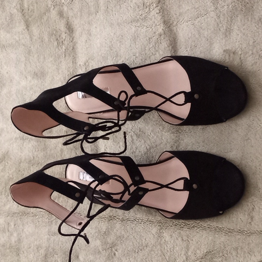 Open toe, wedge sandals